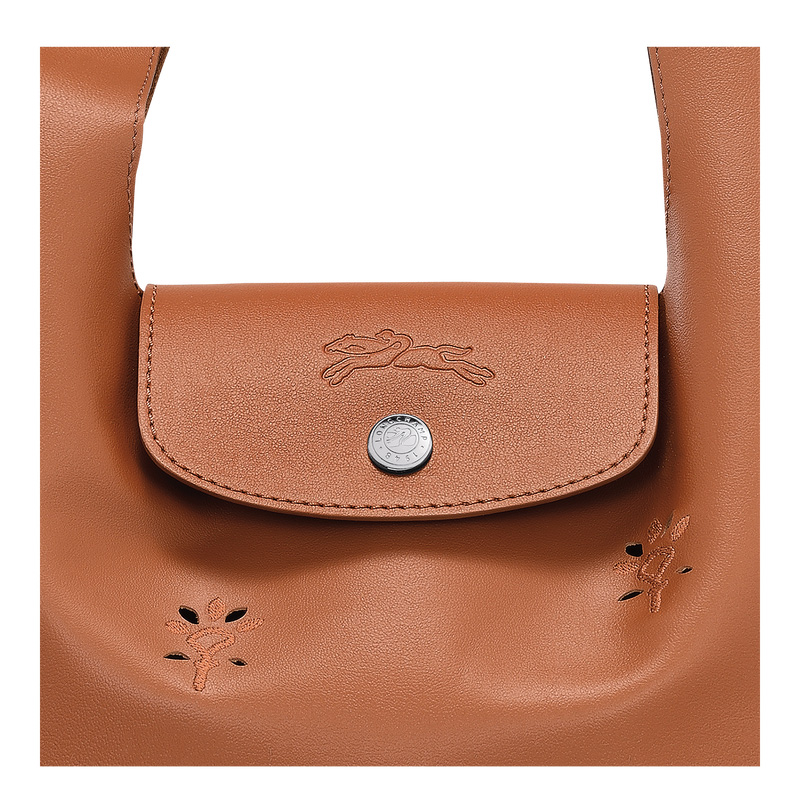 Longchamp | Le Pliage Xtra M Shoulder bag Cognac - Leather | Cognac