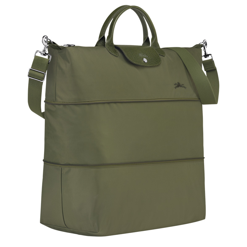 Longchamp | Le Pliage Green Travel bag expandable Forest - Recycled canvas | Forest