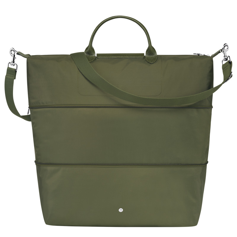 Longchamp | Le Pliage Green Travel bag expandable Forest - Recycled canvas | Forest