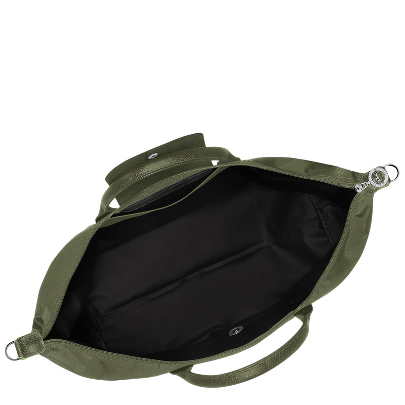 Longchamp | Le Pliage Green Travel bag expandable Forest - Recycled canvas | Forest