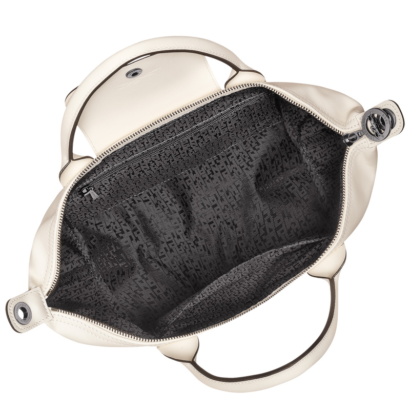 Longchamp | Le Pliage Xtra S Handbag Ecru - Leather | Ecru