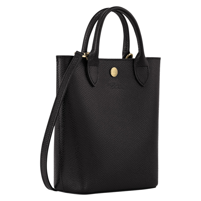 Longchamp | Épure XS Tote bag Black - Leather | Black