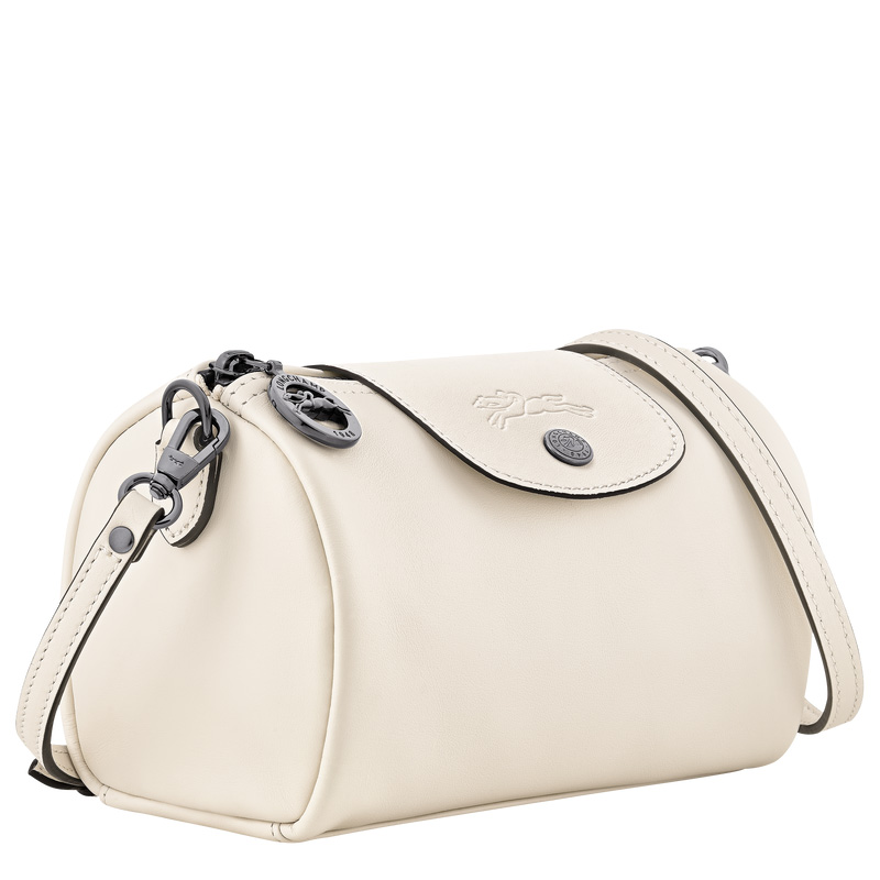 Longchamp | Le Pliage Xtra XS Crossbody bag Ecru - Leather | Ecru