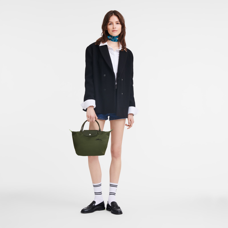 Longchamp | Le Pliage Green S Handbag Forest - Recycled canvas | Forest