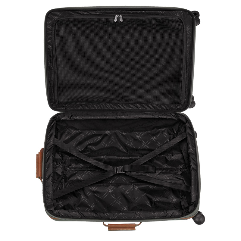 Longchamp | Boxford L Suitcase Brown - Recycled canvas | Brown