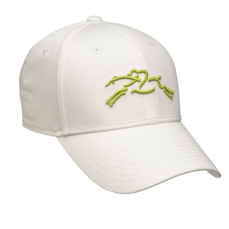 Longchamp | Solid cap White - Organic cotton | White