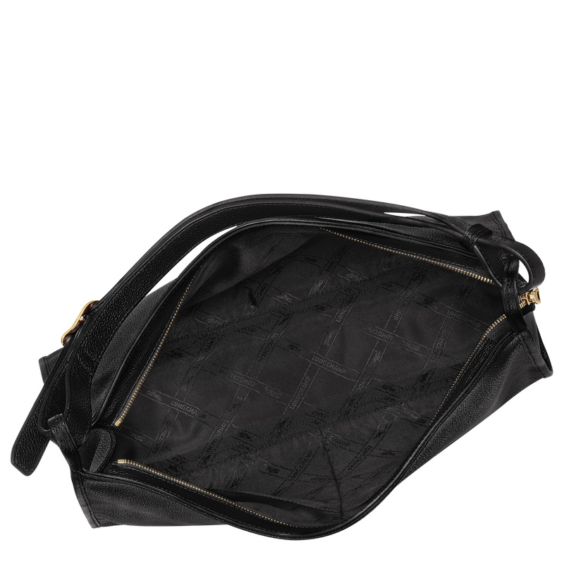 Longchamp | Le Foulonné XL Shoulder bag Black - Leather | Black
