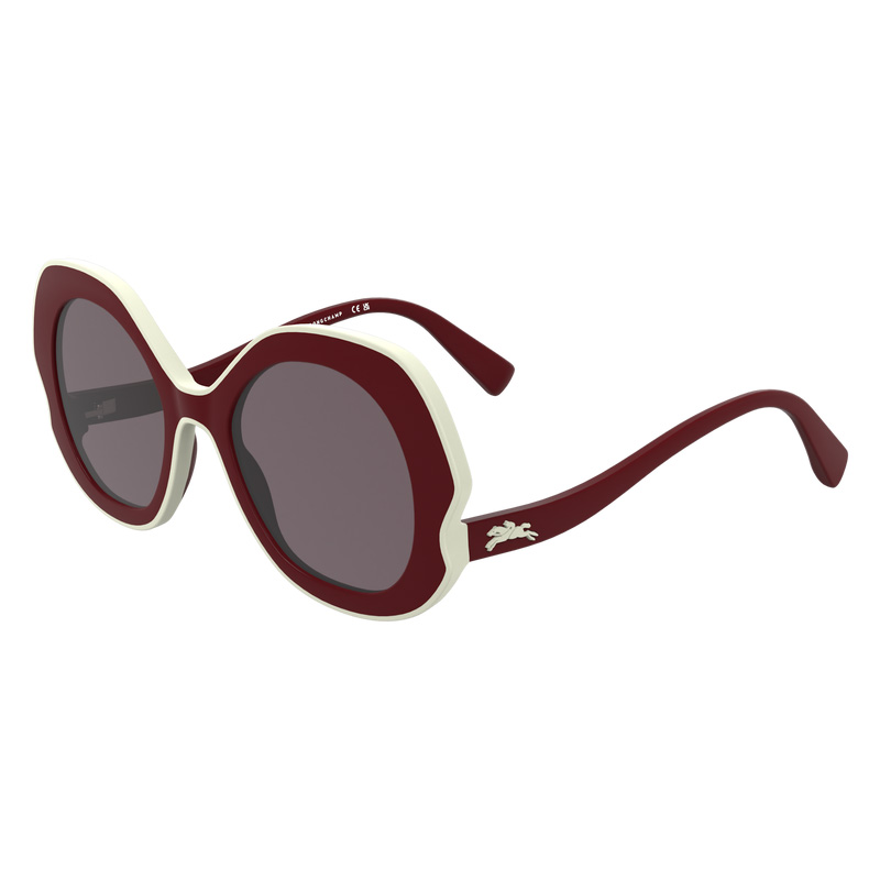 Longchamp | Sunglasses Beetroot - Plant Based Resin | Beetroot