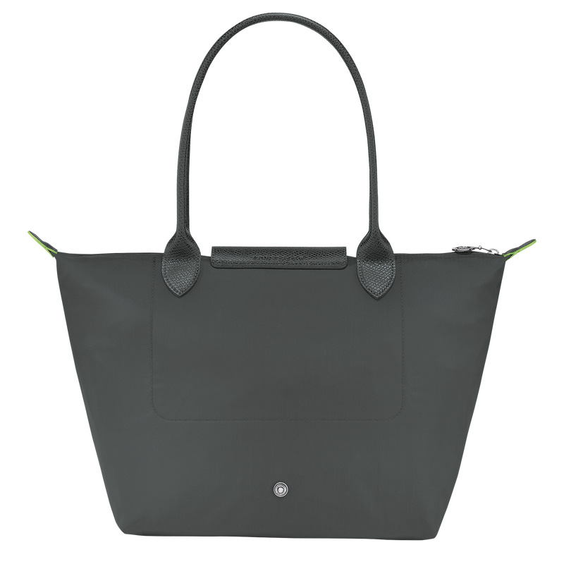 Longchamp | Le Pliage Green M Tote bag Graphite - Recycled canvas | Graphite