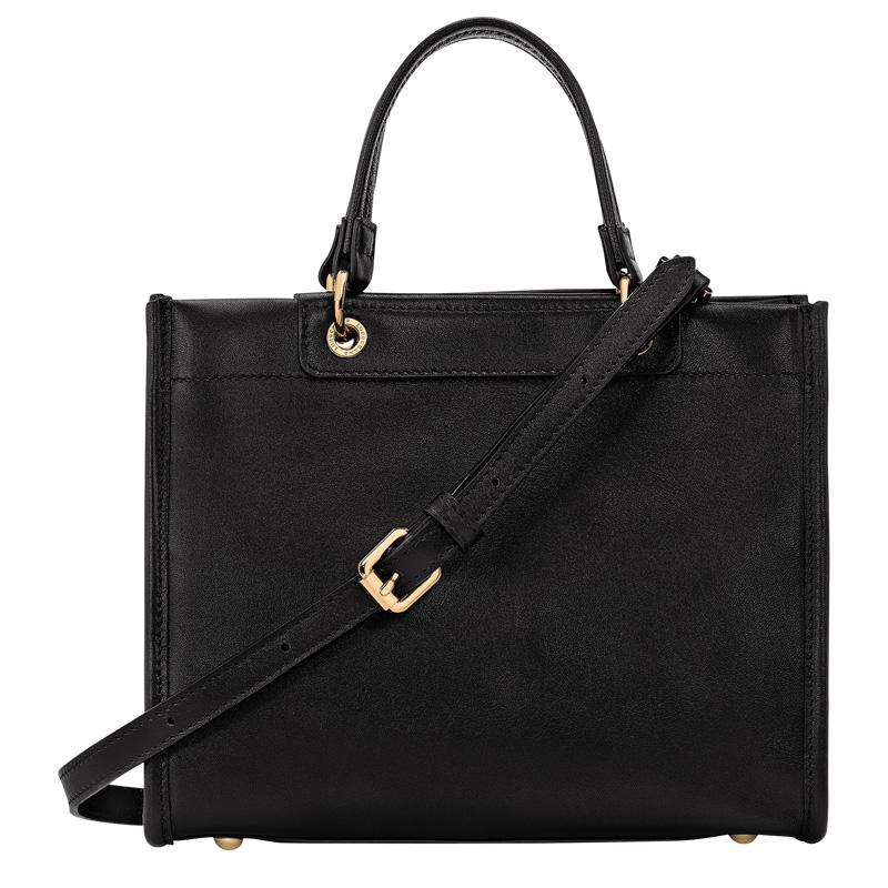 Longchamp | Cabas S Handbag Black - Leather | Black