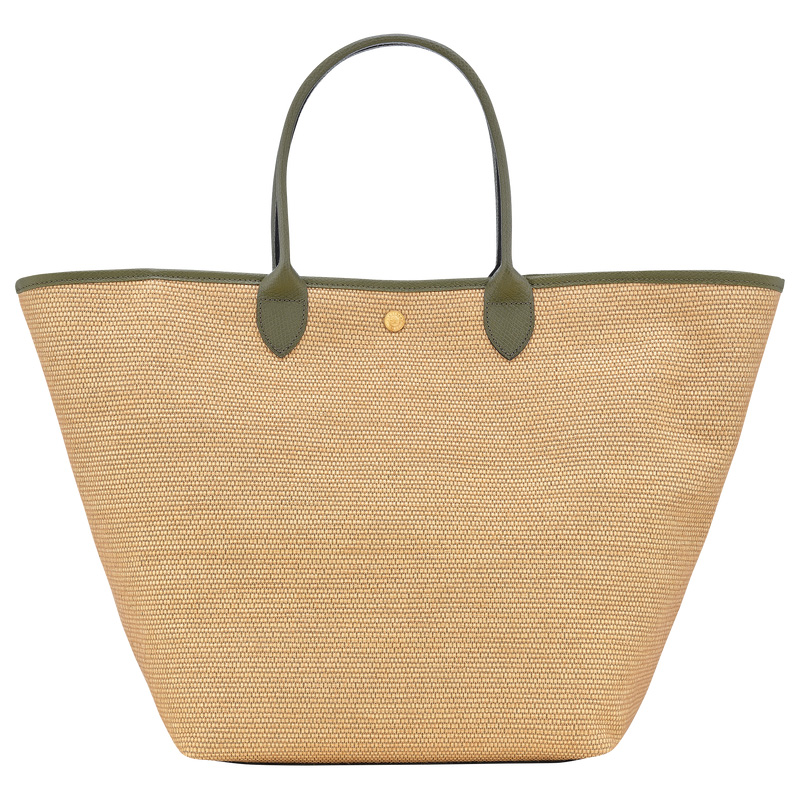 Longchamp | Le Pliage Collection L Basket bag Artichoke - Canvas | Artichoke