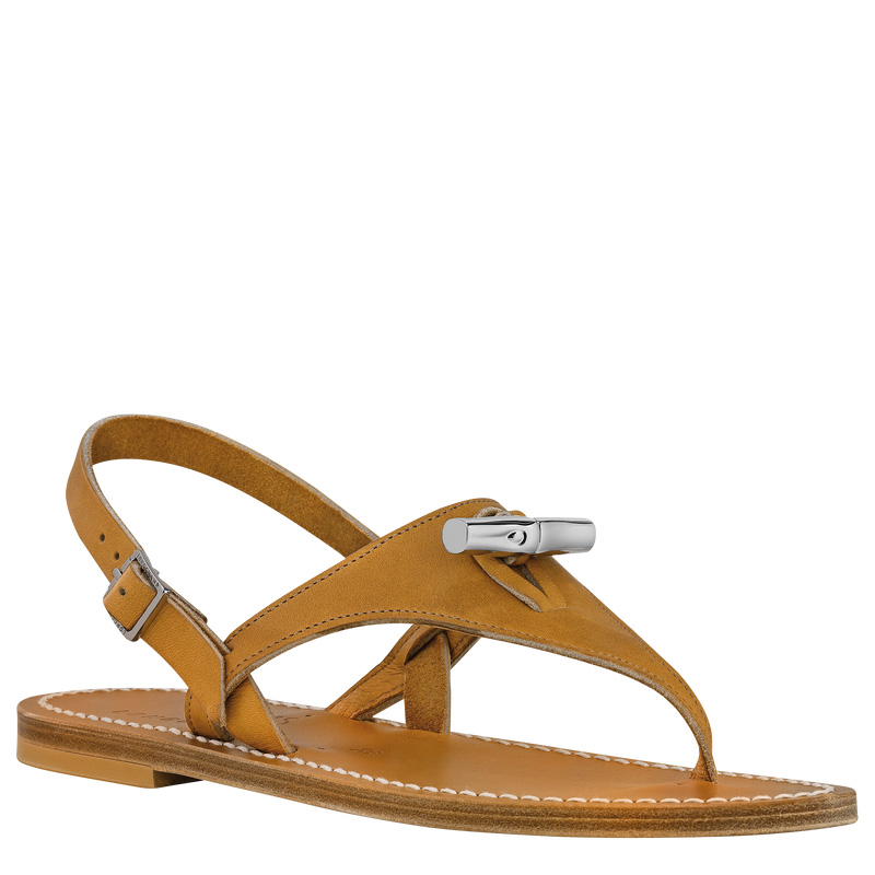 Longchamp | x K.Jacques Sandals Natural - Leather | Natural