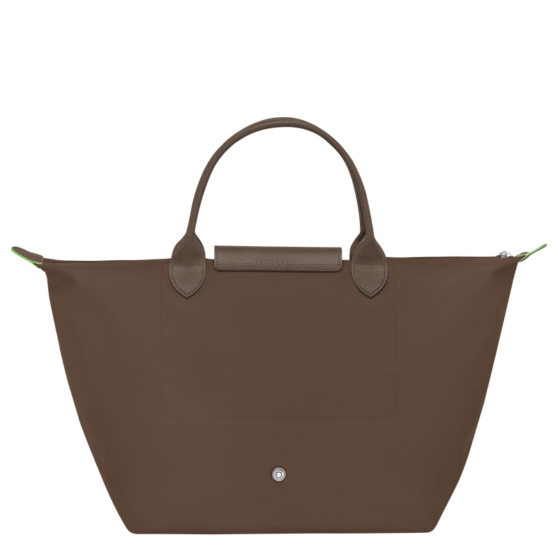 Longchamp | Le Pliage Green M Handbag Terra - Recycled canvas | Terra
