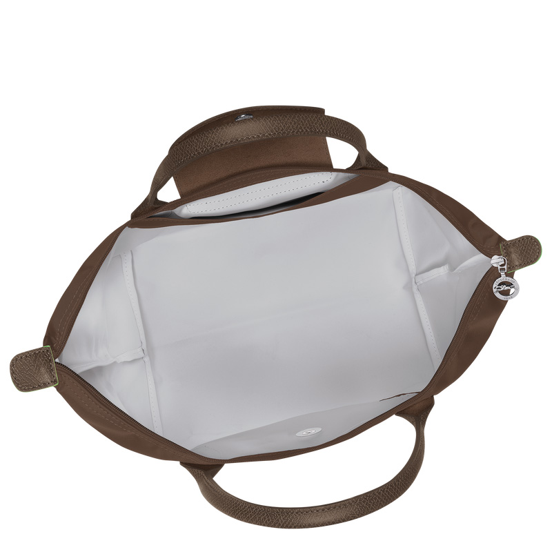 Longchamp | Le Pliage Green M Handbag Terra - Recycled canvas | Terra