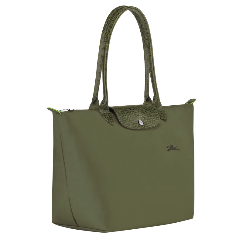 Longchamp | Le Pliage Green L Tote bag Forest - Recycled canvas | Forest