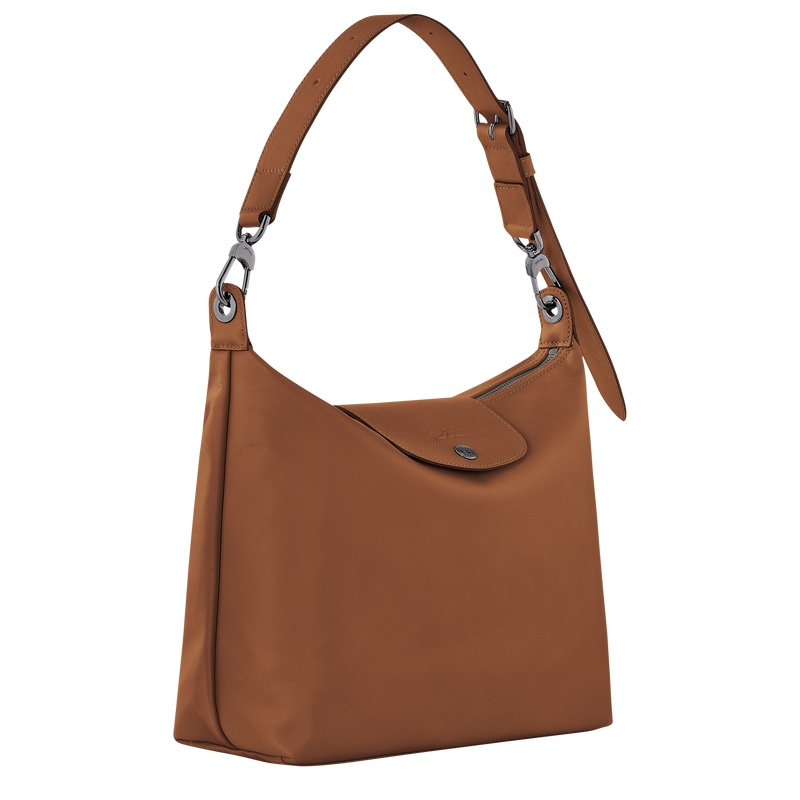 Longchamp | Le Pliage Xtra M Hobo bag Cognac - Leather | Cognac