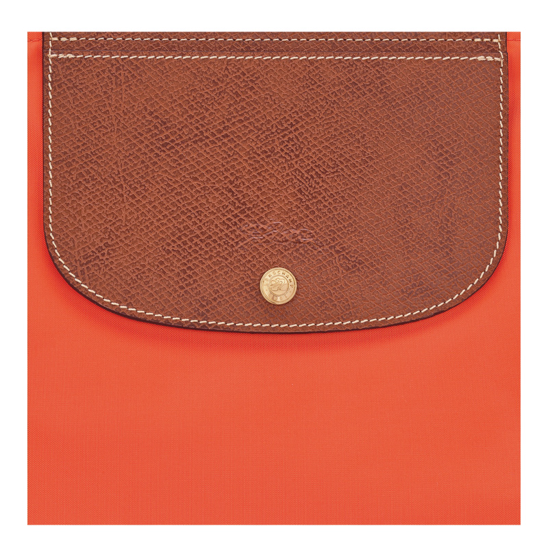 Longchamp | Cabas L Tote Bag Carrot - Canvas | Paprika
