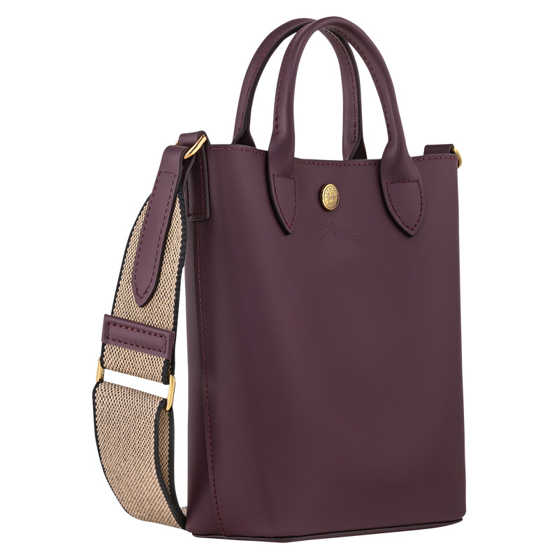 Longchamp | Épure XS Tote bag Eggplant - Leather | Eggplant