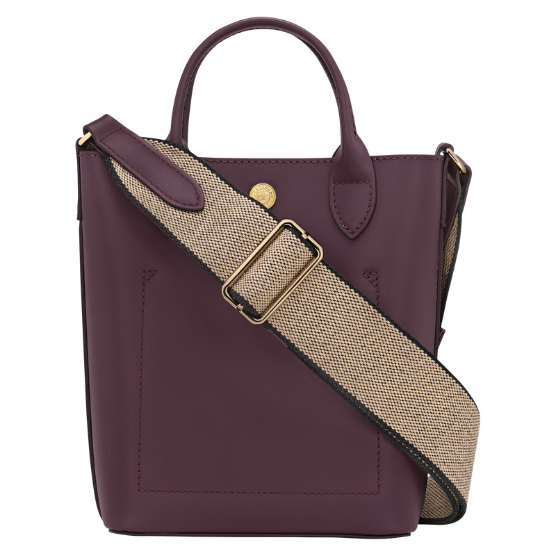 Longchamp | Épure XS Tote bag Eggplant - Leather | Eggplant