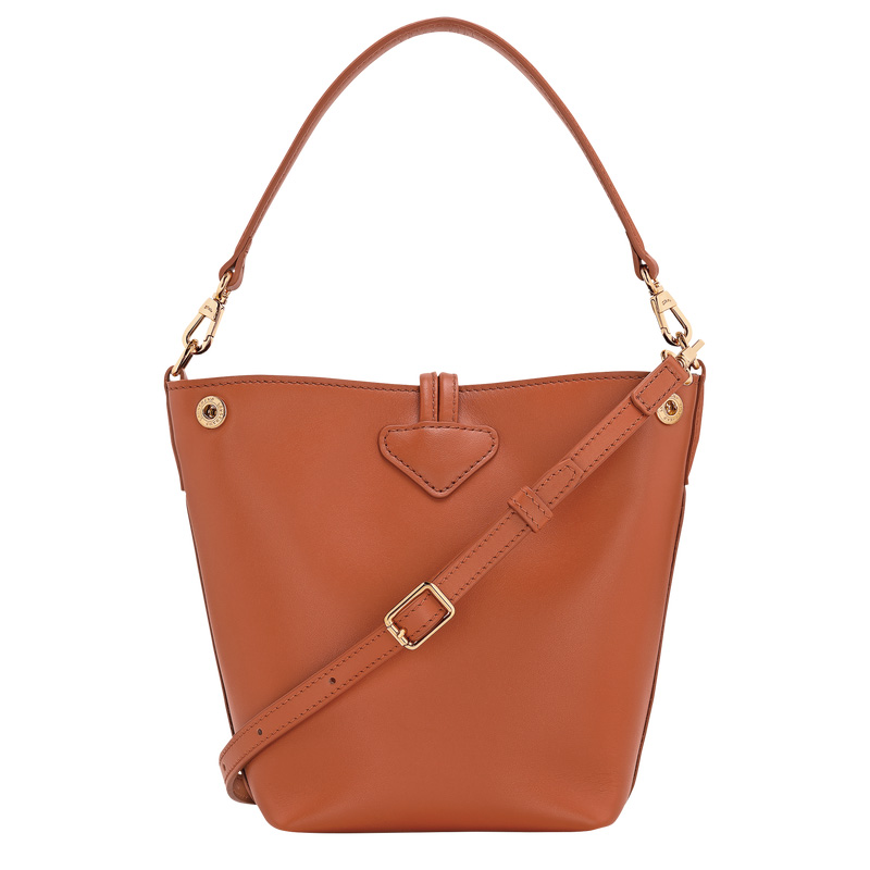 Longchamp | Le Roseau XS Bucket bag Bark - Leather | Bark