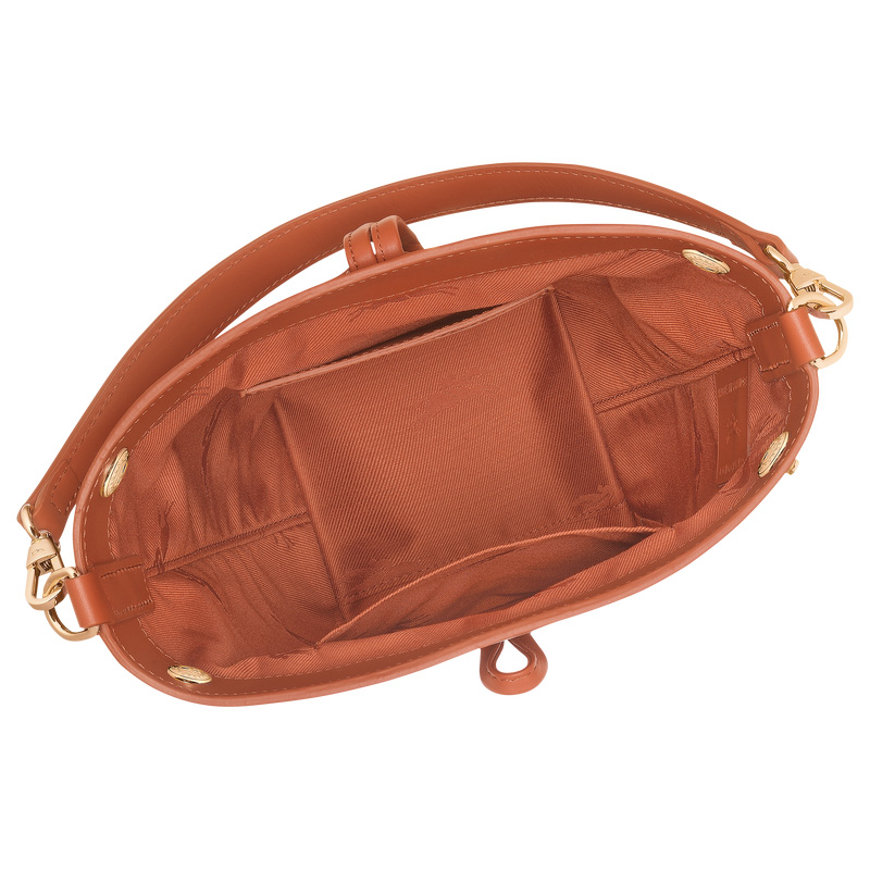 Longchamp | Le Roseau XS Bucket bag Bark - Leather | Bark