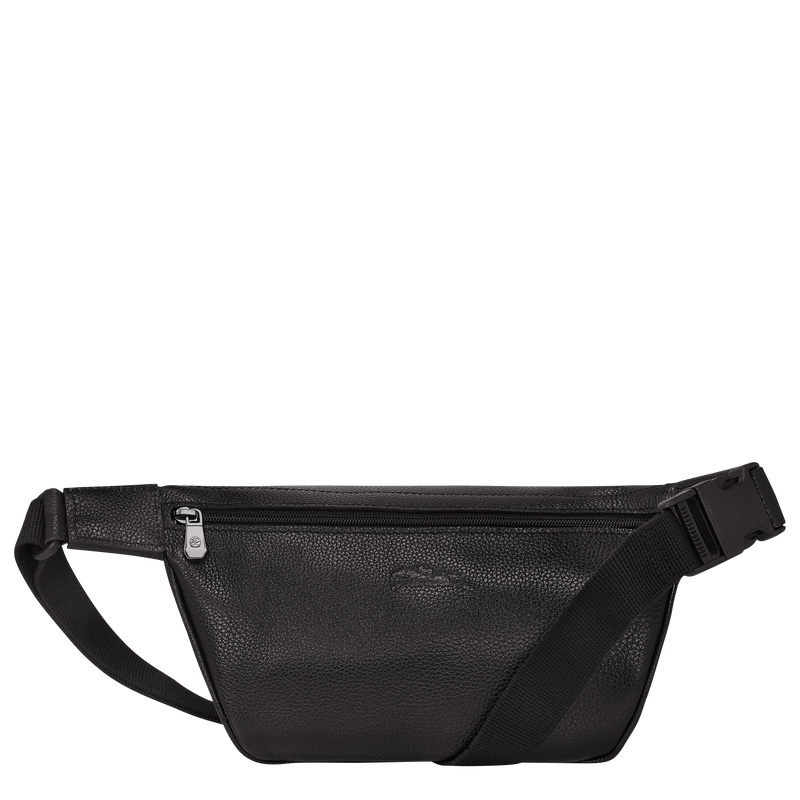 Longchamp | Le Foulonné M Belt bag Black - Leather | Black