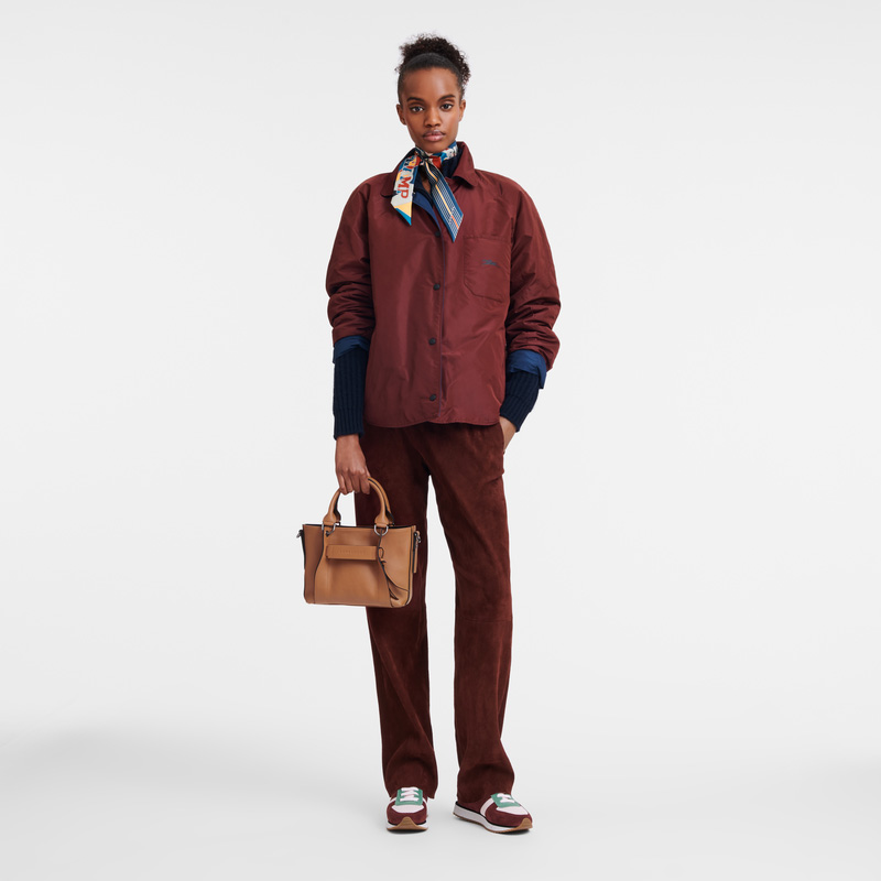 Longchamp | 3D S Handbag Natural - Leather | Natural