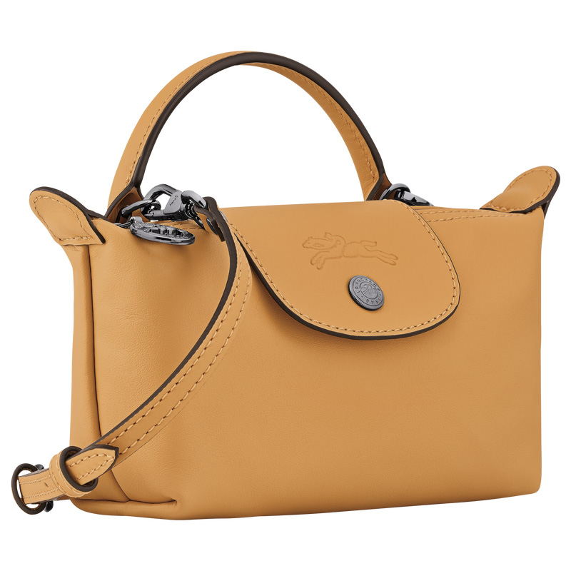 Longchamp | Le Pliage Xtra XS Pouch Honey - Leather | Honey
