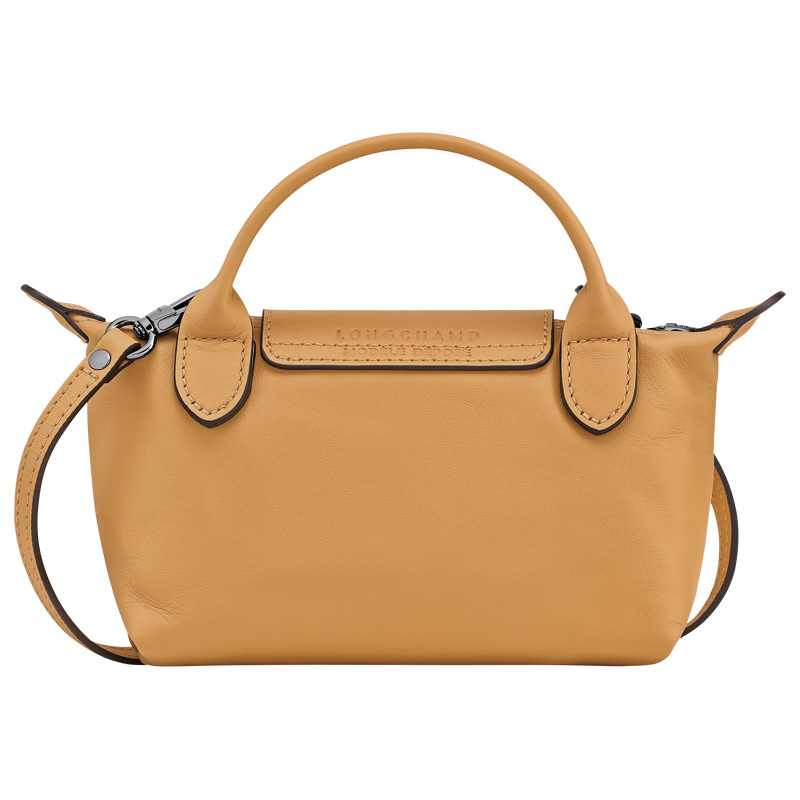 Longchamp | Le Pliage Xtra XS Pouch Honey - Leather | Honey