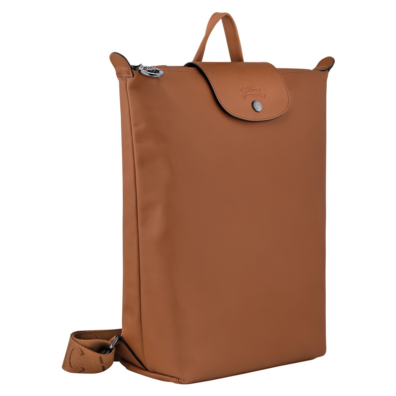 Longchamp | Le Pliage Xtra M Backpack Cognac - Leather | Cognac