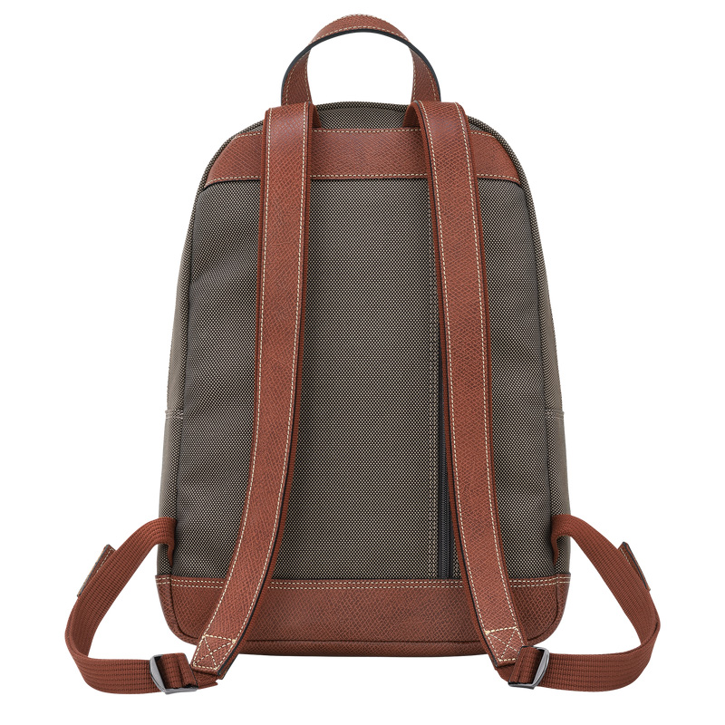 Longchamp | Boxford Backpack Brown - Recycled canvas | Brown