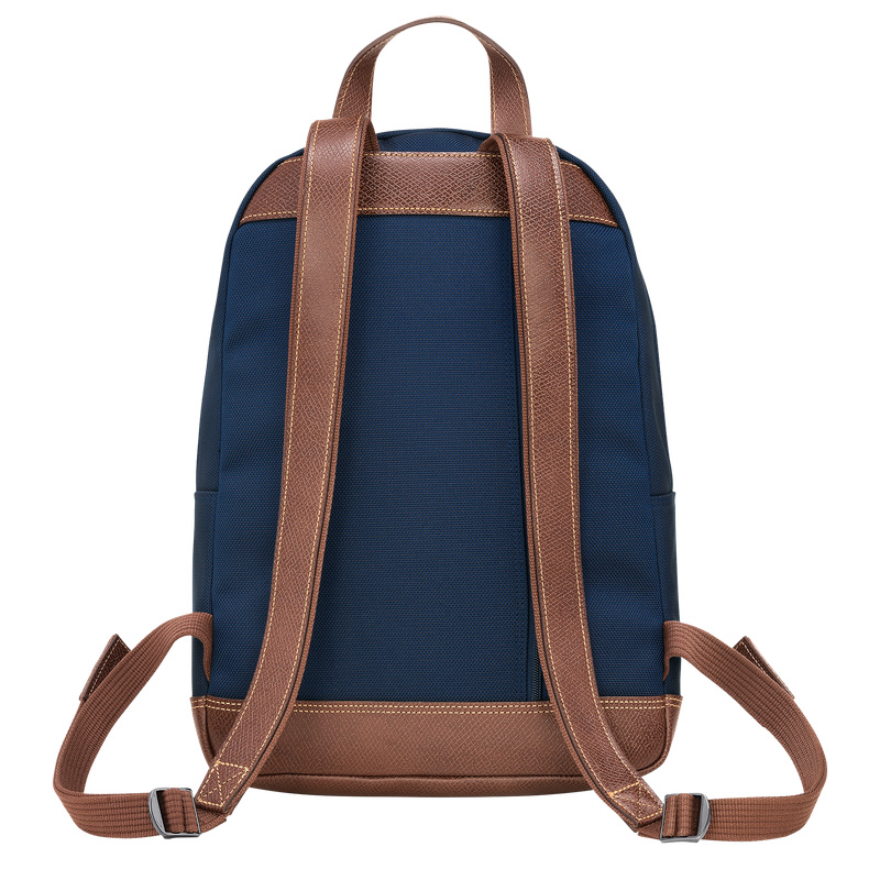 Longchamp | Boxford Backpack Blue - Recycled canvas | Blue
