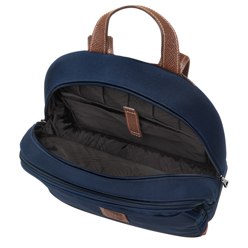 Longchamp | Boxford Backpack Blue - Recycled canvas | Blue