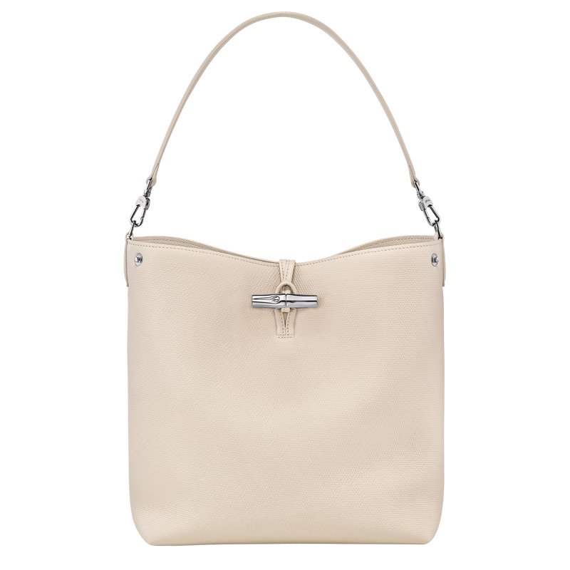 Longchamp | Le Roseau M Shoulder bag Paper - Leather | Paper