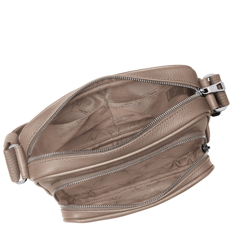 Longchamp | Le Foulonné S Camera bag Turtledove - Leather | Turtledove