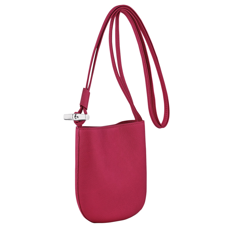 Longchamp | Le Roseau S Crossbody bag Beetroot - Leather | Beetroot