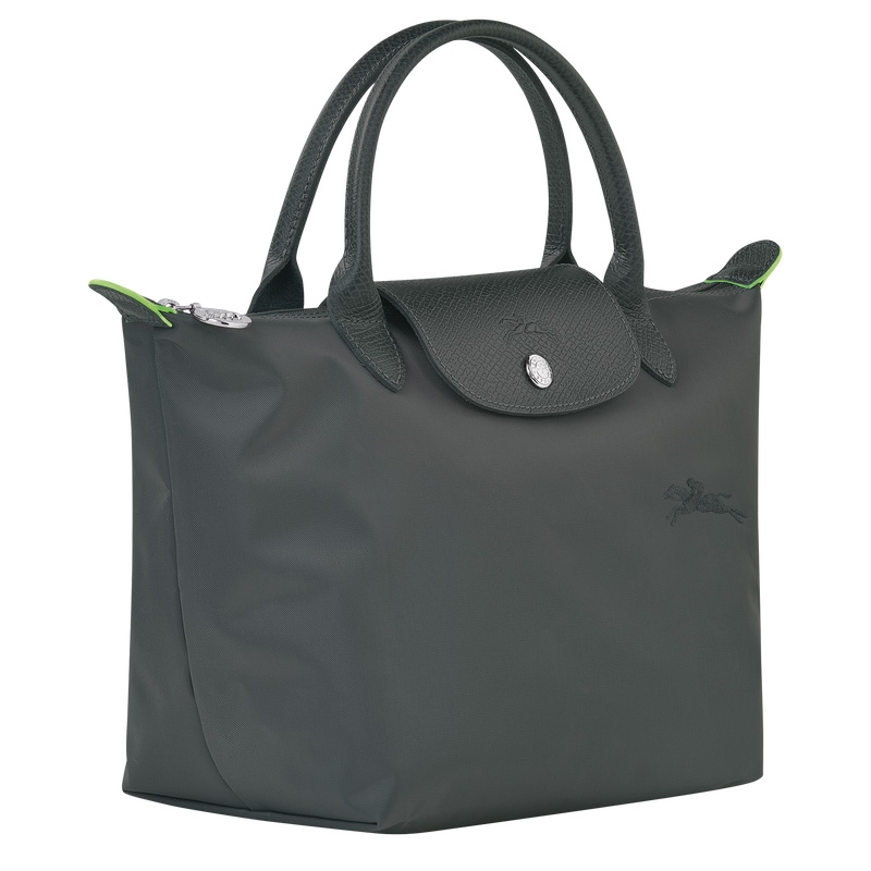 Longchamp | Le Pliage Green S Handbag Graphite - Recycled canvas | Graphite