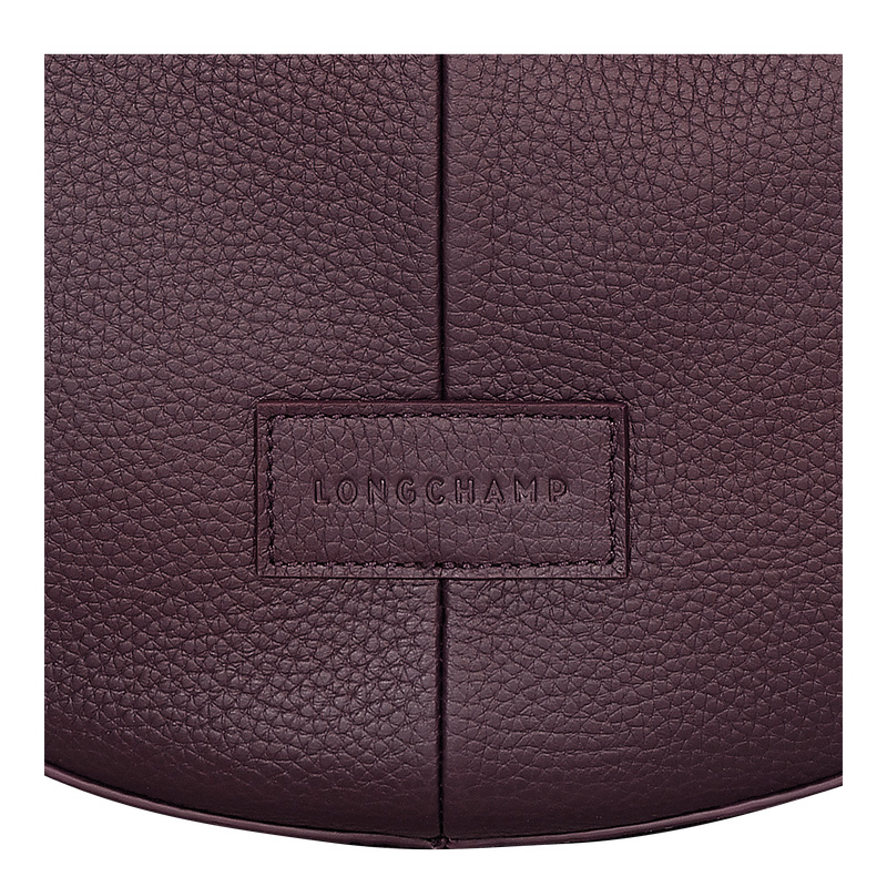 Longchamp | Essential L Crossbody bag Eggplant - Leather | Eggplant