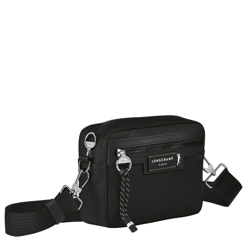 Longchamp | Le Pliage Energy S Camera bag Black - Recycled canvas | Black