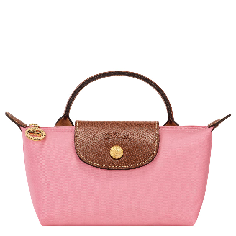 Longchamp | Le Pliage Original Pouch with handle Marshmallow - Recycled canvas | Marshmallow