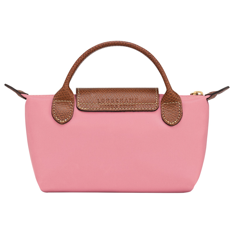 Longchamp | Le Pliage Original Pouch with handle Marshmallow - Recycled canvas | Marshmallow