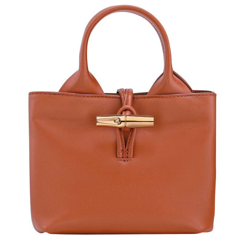 Longchamp | Le Roseau XS Handbag Bark - Leather | Bark