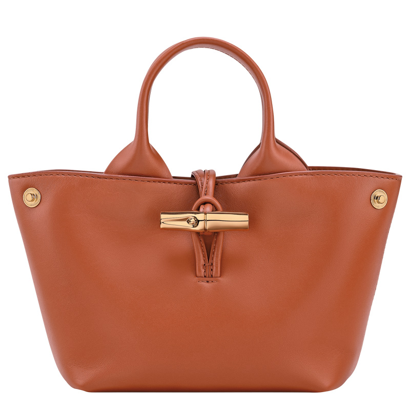 Longchamp | Le Roseau XS Handbag Bark - Leather | Bark