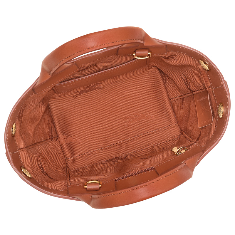 Longchamp | Le Roseau XS Handbag Bark - Leather | Bark