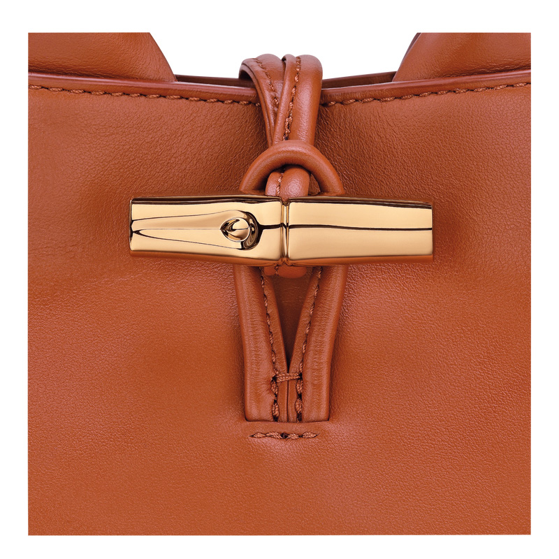 Longchamp | Le Roseau XS Handbag Bark - Leather | Bark